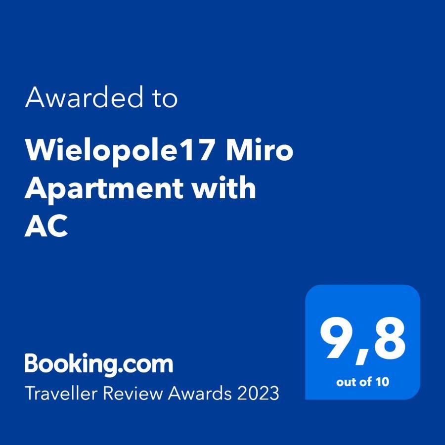 Wielopole17 Miro Apartment With Ac Krakau Buitenkant foto